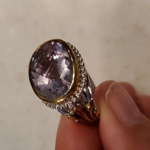 Victoria Weik amethyst ring